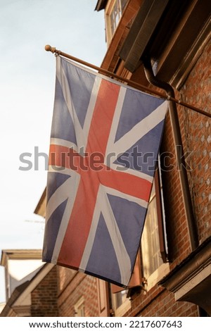 Flag of the United Kingdom flying in Philadelphia