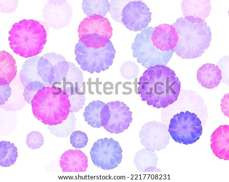 Flower Background Illustration for decoration