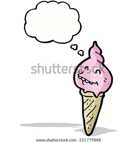 cartoon ice cream