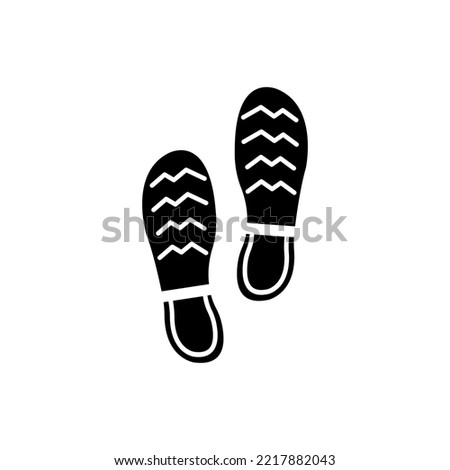 Imprint soles shoes sign icon. Shoe print symbol