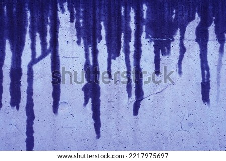 Abstract nonfigurative picture about water damage ceiling leak; color photo. 