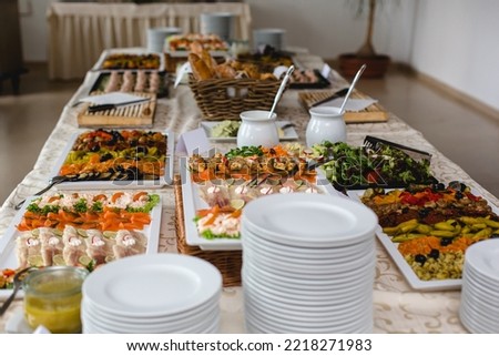 Catering event wedding party food