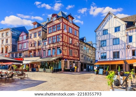 Rouen, Normandy, France. The Old Market Square. Royalty-Free Stock Photo #2218355793