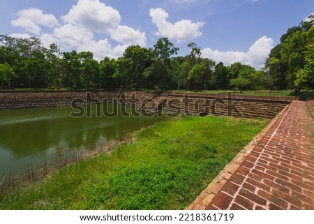 Eth Pokuna, Elephant Pond, Anuradhapura ancient city, Sri Lanka