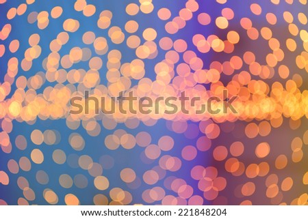 Abstract blurred bokeh background 