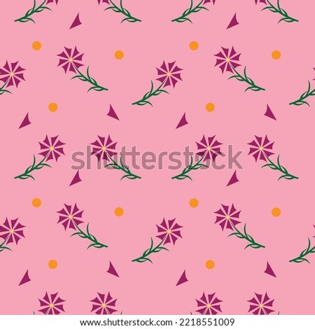This is a seamless Flower pattern