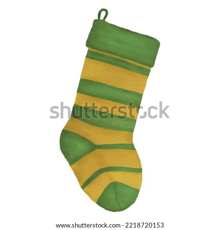 cute colorful socks Christmas decorations
