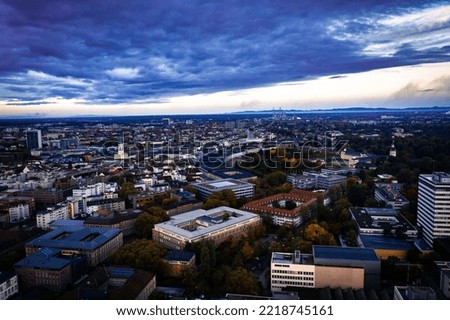 Karlsruher city center, in south germany.