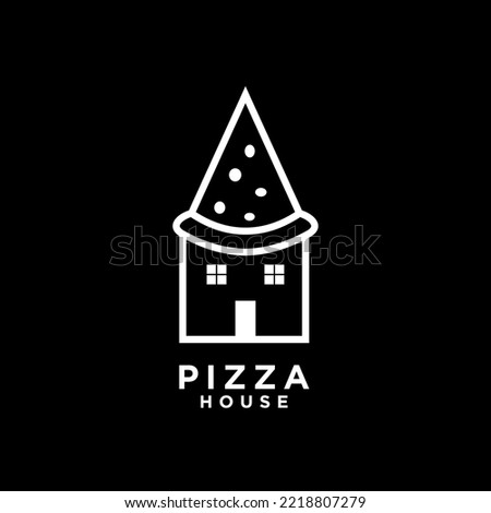 pizza house logo design for pizza fans