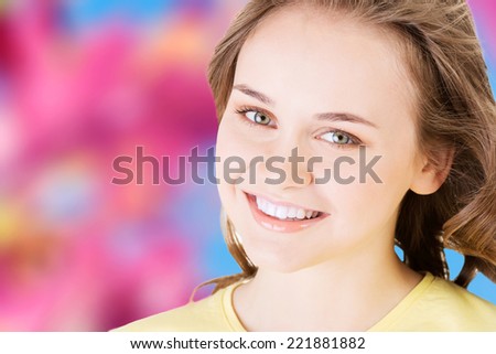 Teen girl portrait