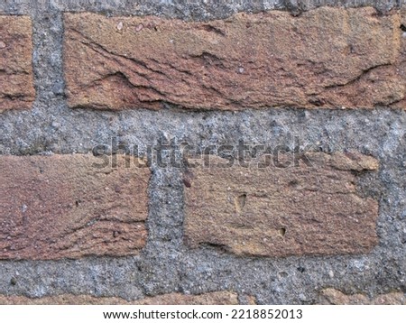 brick or stone wall macro high detail for wallpaper or poster design