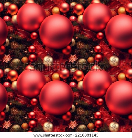 Christmas seamless pattern design. New year package paper