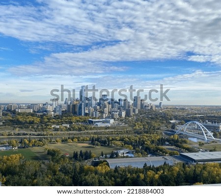 Beautiful day in the city of Edmonton 