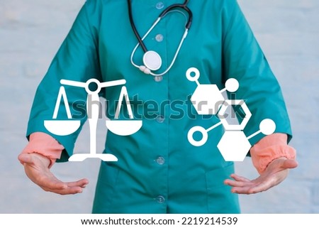 Hormone balance medical concept. Hormonal therapy. Hormones treatment innovation. Royalty-Free Stock Photo #2219214539