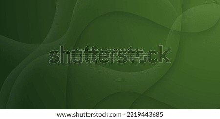 Trendy abstract dark  green diagonal shape light and shadow background. Eps10 vector