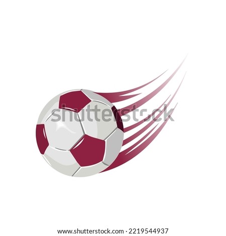 ball with streaking effect vector illustration
