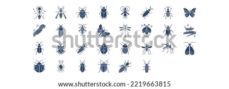 
Collection of icons related to Bugs and Insects, including icons like Ant, Beetle, boxelder and more. vector illustrations, Pixel Perfect set
