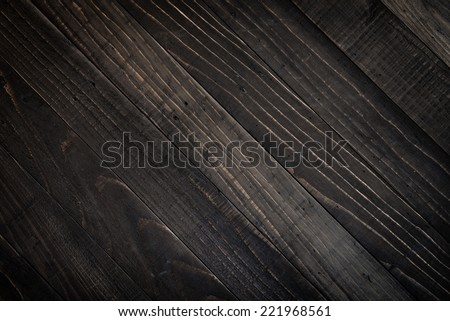 closed up of dark brown wood texture background.