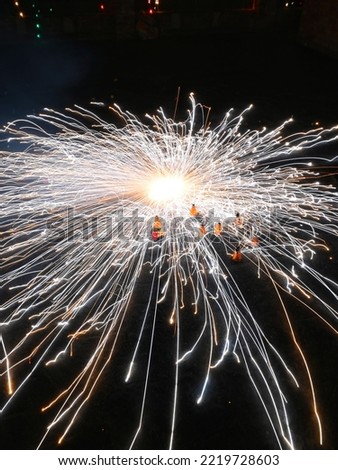 Long exposure pictures of Crackers.