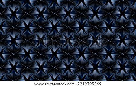 Abstract bizarre art background, Seamless wallpaper pattern, vector
