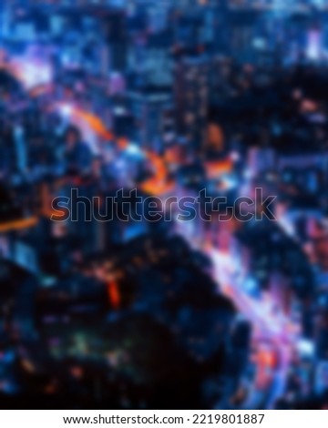 Defocus abstract background of the night