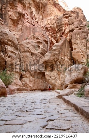 Petra, Jordan, November 2019 - A stone canyon HQ