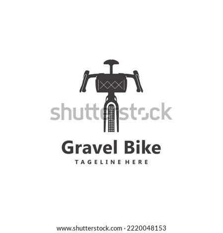Gravel bike touring bag bicycle logo design vector icon inspiration	 Royalty-Free Stock Photo #2220048153