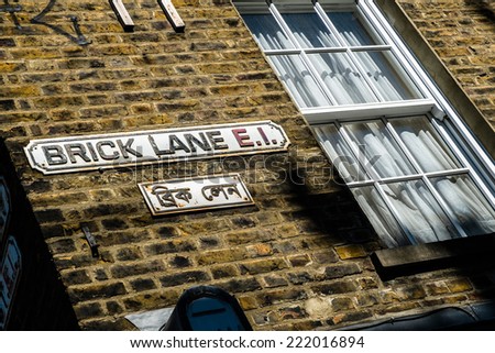 Brick Lane, East London, United Kingdom, Europe
