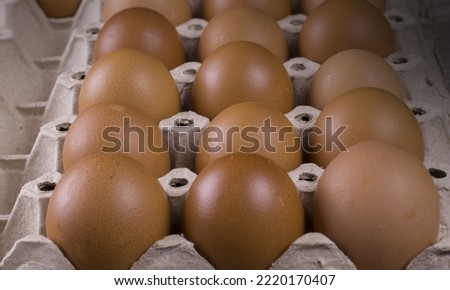 It's a picture of a bunch of eggs inside a panel. and was taken from many angles