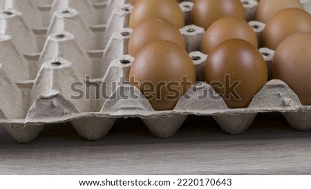 It's a picture of a bunch of eggs inside a panel. and was taken from many angles