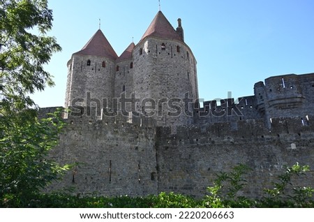 Medieval fortified castle of Carcassonne