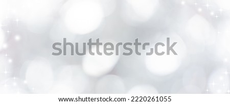 abstract blurred white and silver color beautiful with snowfall twinkle on colorful background for merry christmas and happy new year 2021 season concept