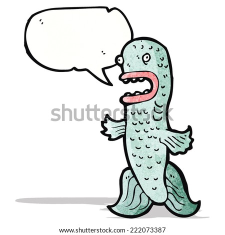 funny talking fish cartoon