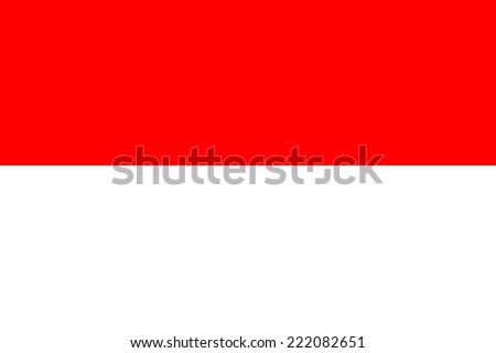 Flag of Indonesia Royalty-Free Stock Photo #222082651