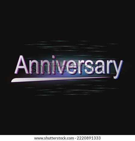 Silver anniversary celebration Modern logo