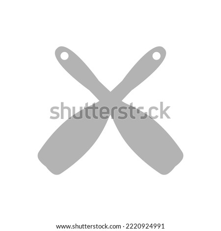 cooking spatula icon, vector illustration
