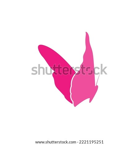 Butterfly logo vector art and graphics