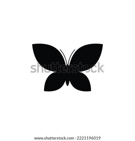 Butterfly ivon vector art and graphics