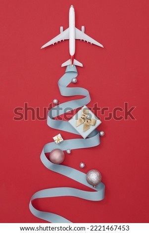 picture Christmas travel concept design