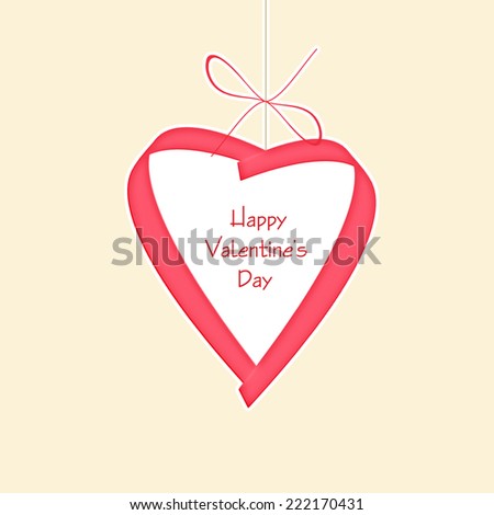 Valentine Heart - Happy Valentine's Day
