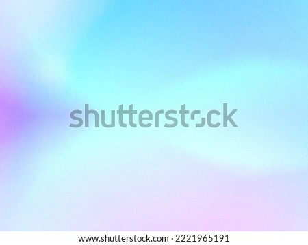 Modern cyan blue purple abstract gradient holographic effect decorative background texture  web template banner graphic presentation   app design creativity concept Royalty-Free Stock Photo #2221965191