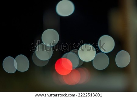 bokeh blurred background with vintage lights
