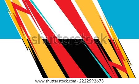 Fast pattern Design 35 Apparel Sport Wear Sublimation Wallpaper Background Vector