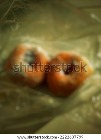 Photo Defocused donut abstract background