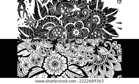 flower pattern Design 53 Apparel Sport Wear Sublimation Wallpaper Background Vector