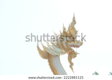 stucco naga head Mythical creatures of Asia