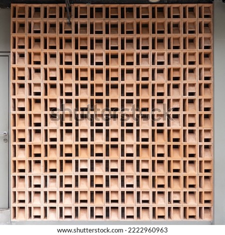 Brick Tiles Fancy Geometry Photography Beautiful Architecture Wall Artwork Holes Rectangular Square Inspiration Building House Shop Store Restaurant