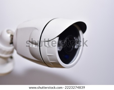 close up surveillance camera. security camera

