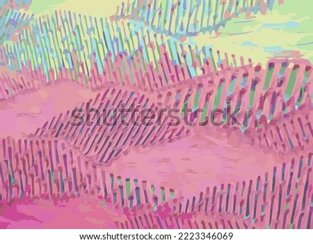 abstract texture of oil painting eps.10