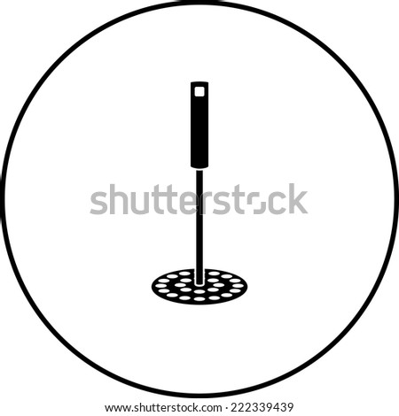 masher kitchen tool symbol